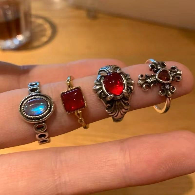 Vintage Mystical Adjustable Ring Collection