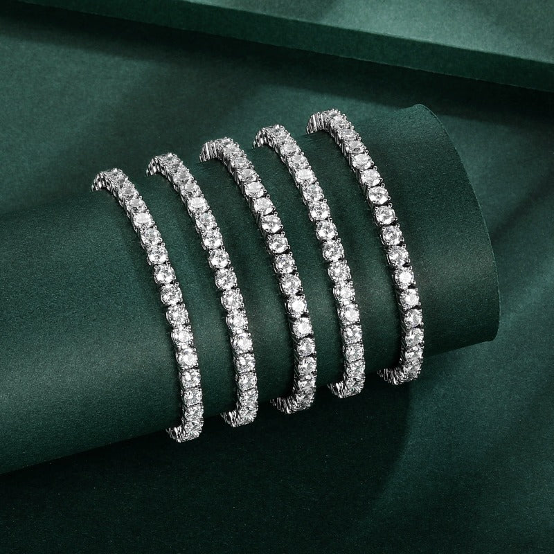 Cubic Zirconia Tennis Bracelet