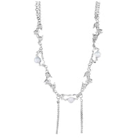 Moonstone Floral Choker Necklace