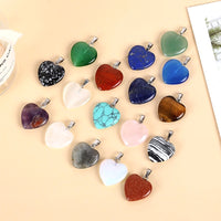 Heart-Shaped Amethyst Love Pendant Necklace