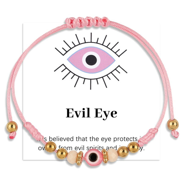 Evil Eye Woven Protection Bracelet