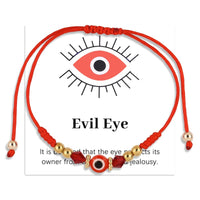Evil Eye Woven Protection Bracelet