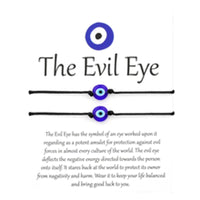 Red String Evil Eye Woven Bracelet