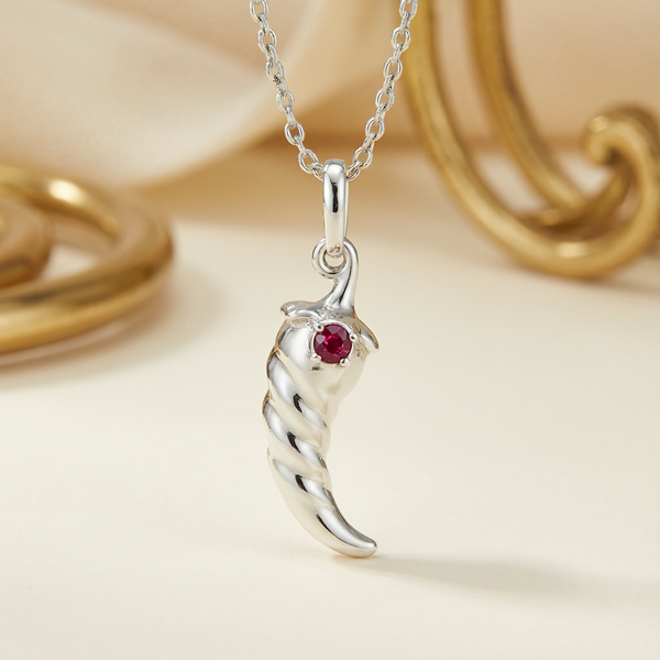 Cornicello Pendant Necklace - Italian Protection Talisman