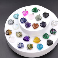 Heart-Shaped Amethyst Love Pendant Necklace