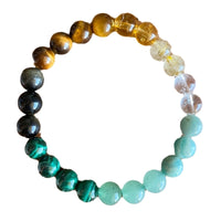 Natural Crystal Healing Stone Bracelet
