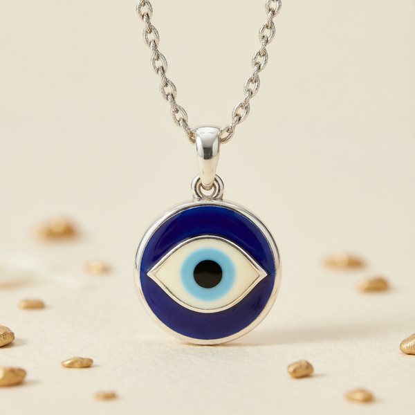 Mati Evil Eye Pendant - Greek Protection Amulet