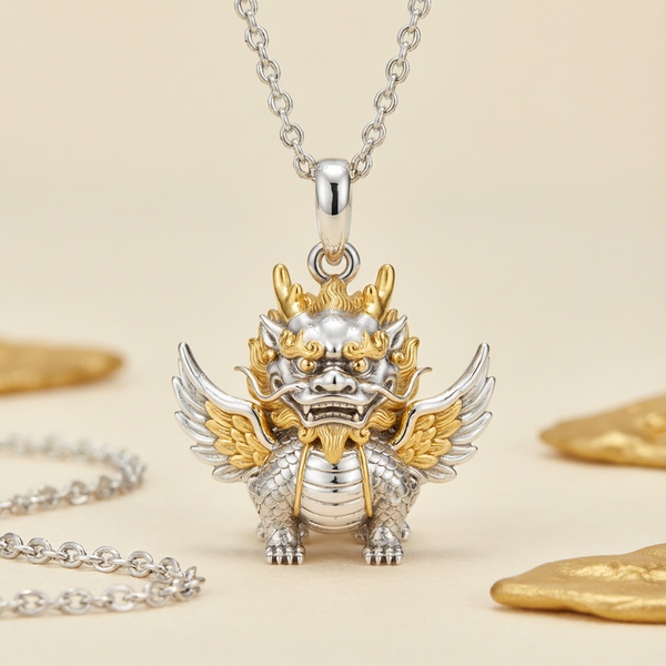 Pixiu Wealth Guardian Pendant - Chinese Prosperity Beast