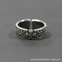 Vintage Cross Signet Ring
