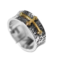 Vintage Cross Signet Ring