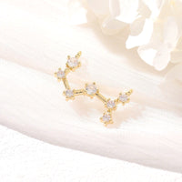14K Gold Zodiac Constellation Pendant