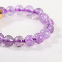 Natural Crystal Stone Elastic Ring